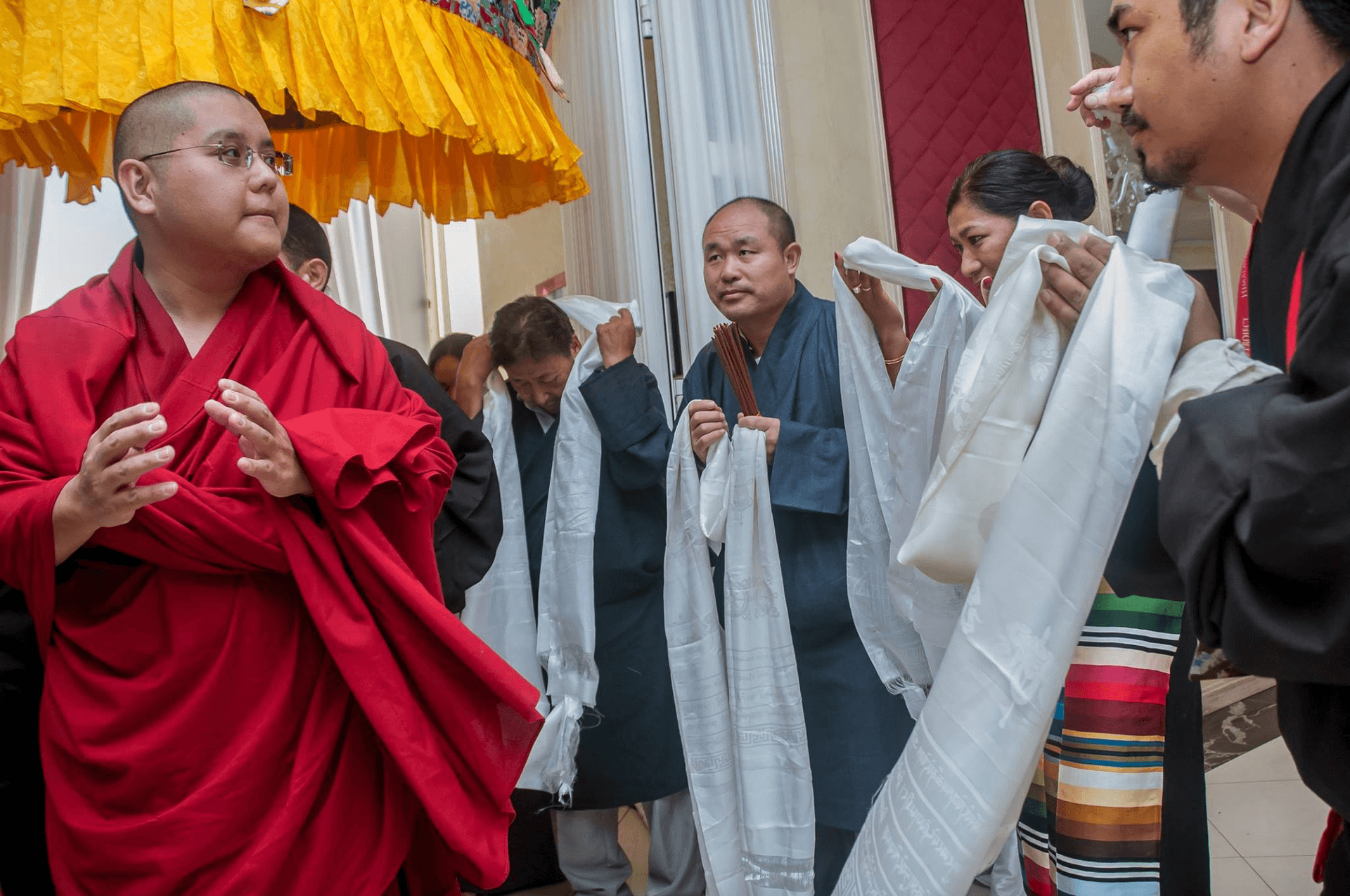 Kyabje Ling Rinpoche's first teaching in New York City, organized by Terma Heritage Foundation (2016)