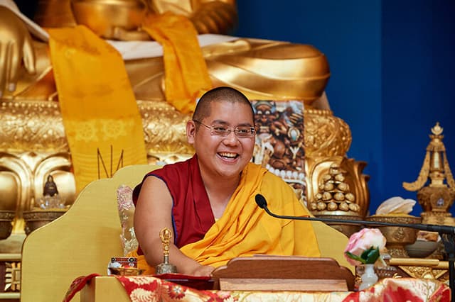 His Eminence the 7th Kyabje Yongzin Ling Rinpoche